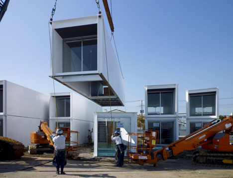 shipping container home construction